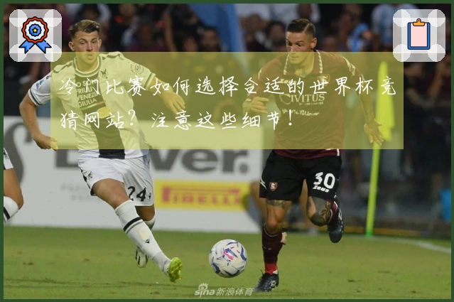 冷门比赛如何选择合适的世界杯竞猜网站？注意这些细节！